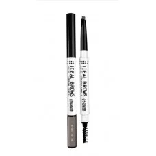 Олівець для очей та брів зі щіточкою Brunette Profi Touch Eyebrow 302 Colour Intense